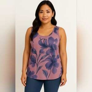 LULAROE floral top large